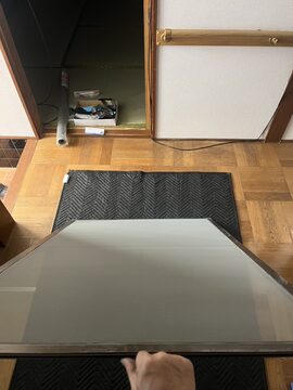 網戸張替 施工後の様子